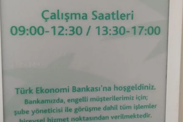 TEB Ceyhan Şubesi