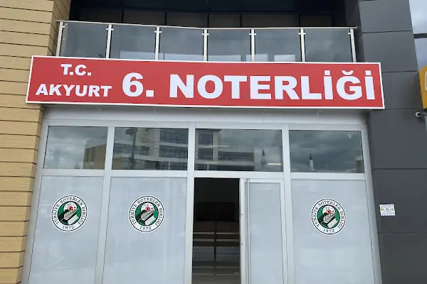 Akyurt 6. Noterliği