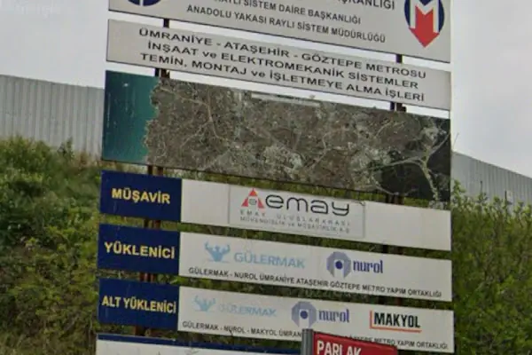 Gülermak Nurol Makyol Metro Yapım Adi Ortaklığı Ümraniye Ataşehir Göztepe Metro Projesi