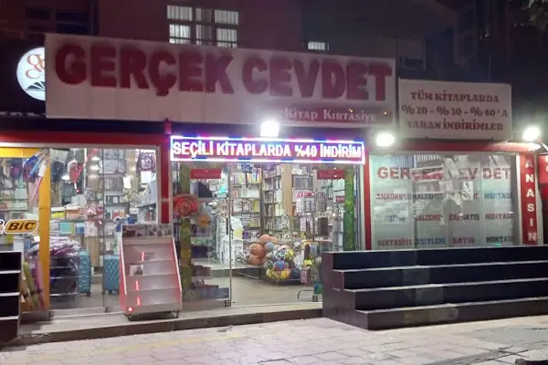 GERCEK CEVDET KİTAP KIRTASİYE