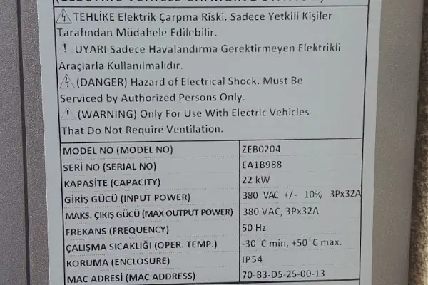 Şarj İstasyonu Voltrun