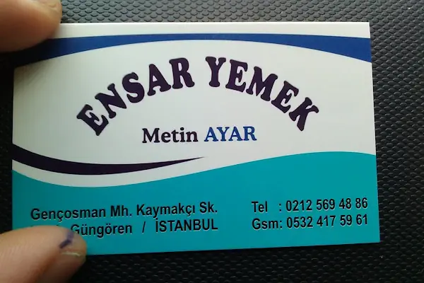 ENSAR YEMEK SELF SERVİS