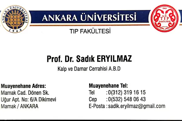 Prof. Dr. Sadık Eryılmaz