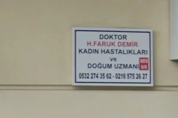 Jin.Dr. H.Faruk Demir - Kürtaj ve Kadın Hastalıkları Kliniği
