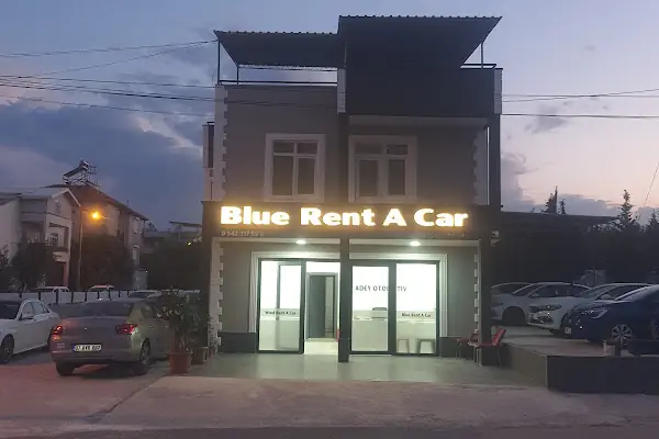 blue rent a car