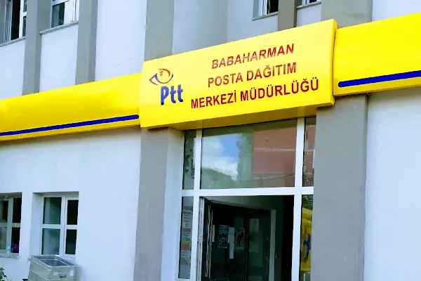 PTT Babaharman Posta Dağıtım Merkezi Müdürlüğü
