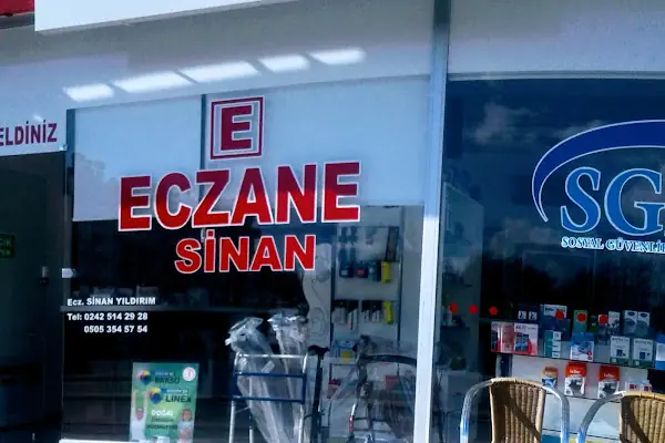 SİNAN ECZANESİ - ECZANE SİNAN ( PHARMACY / APOTHEKE / АПТЕКА АЛАНЬЯ СИНАН )