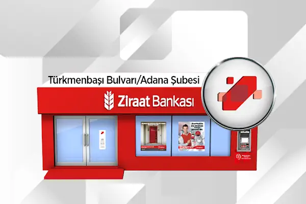 Ziraat Bankası Türkmenbaşı Bulvarı/Adana Şubesi