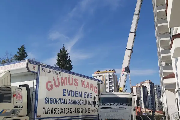 Gümüş Kargo Evden Eve Asansörlü Taşımacılık