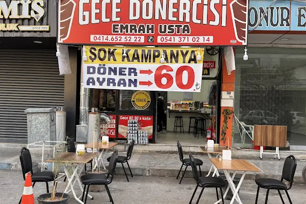Gece Dönercisi Emrah Usta Ahmet Usta